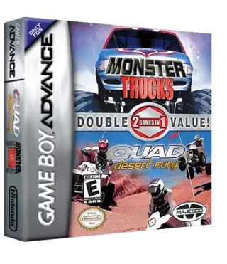 ROM Double Game! - Quad Desert Fury & Monster Trucks